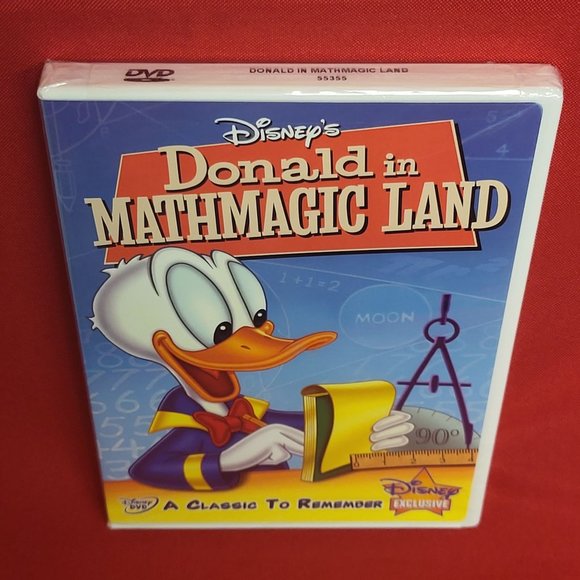 Disneys Donald in Mathmagic Land DVD New Sealed - Picture 5 of 8